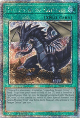 The Fang of Critias - RA04-EN255 - (Quarter Century Secret Rare) - 1st Edition